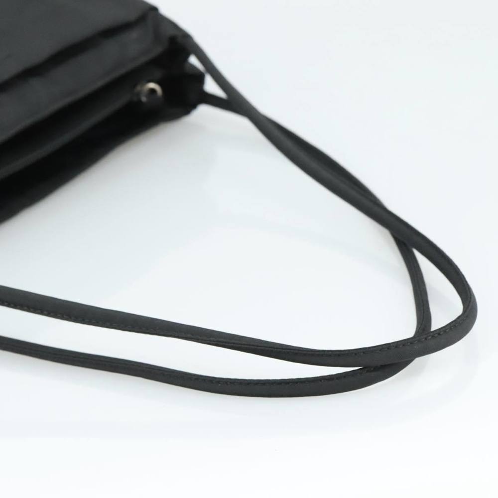 PRADA Shoulder Bag Nylon Black Auth 109086 - Picture 7 of 16